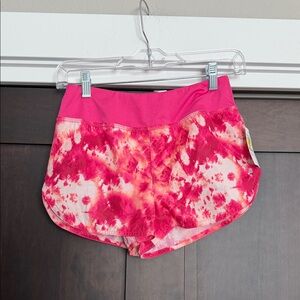 Ideology Girls Athletic Shorts in Pink Shock size Medium
